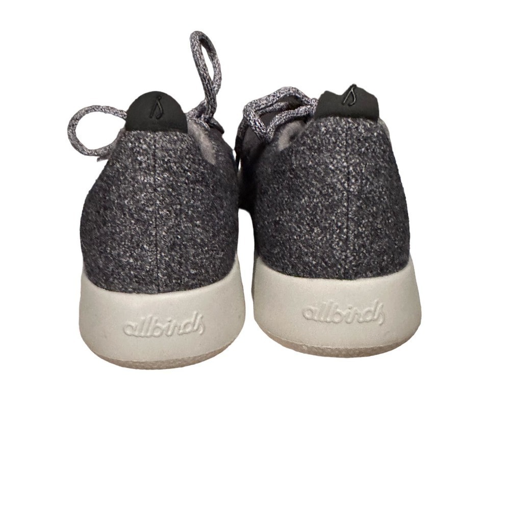 Allbirds Merino Wool Runners Lace Sneakers Gray Sz 11 - Picture 2 of 7